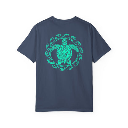 SoliVisk Ocean Soul Tee Māori-Inspired Sea Turtle T-Shirt for Ocean Souls and Nature Seekers