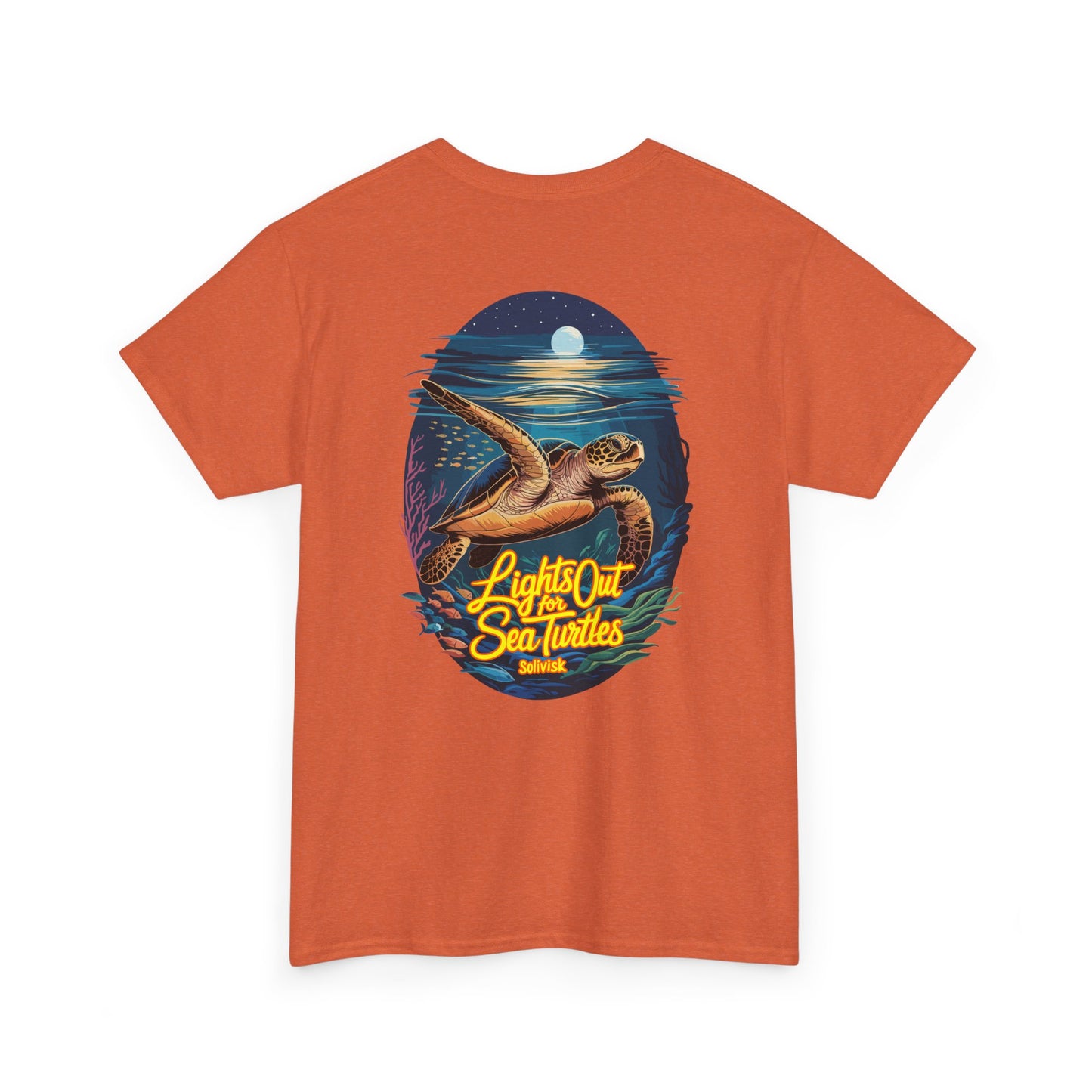 Lights Out for Sea Turtles Unisex T-Shirt– Solivisk Coastal Collection