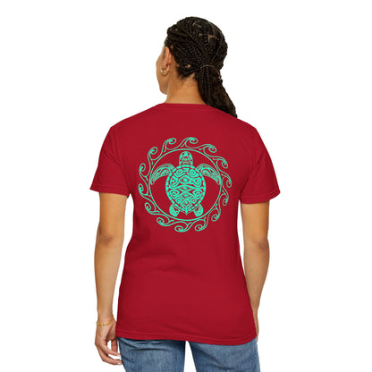 SoliVisk Ocean Soul Tee Māori-Inspired Sea Turtle T-Shirt for Ocean Souls and Nature Seekers