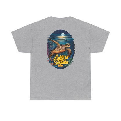 Lights Out for Sea Turtles Unisex T-Shirt– Solivisk Coastal Collection