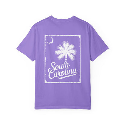 SoliVisk No Matter If You Were Born Here or Just Bought the T-Shirt  You’ll Look the Part in This South Carolina Palmetto Moon Tee