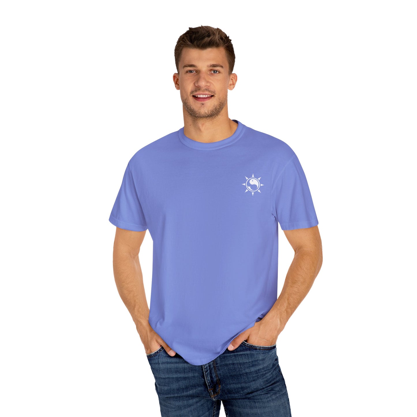 SoliVisk Touch Grass Bro Warning: May Cause Sudden Real-Life Interactions Unisex Comfort Colors Tee with Soft-Washed Sass and Chill Fit