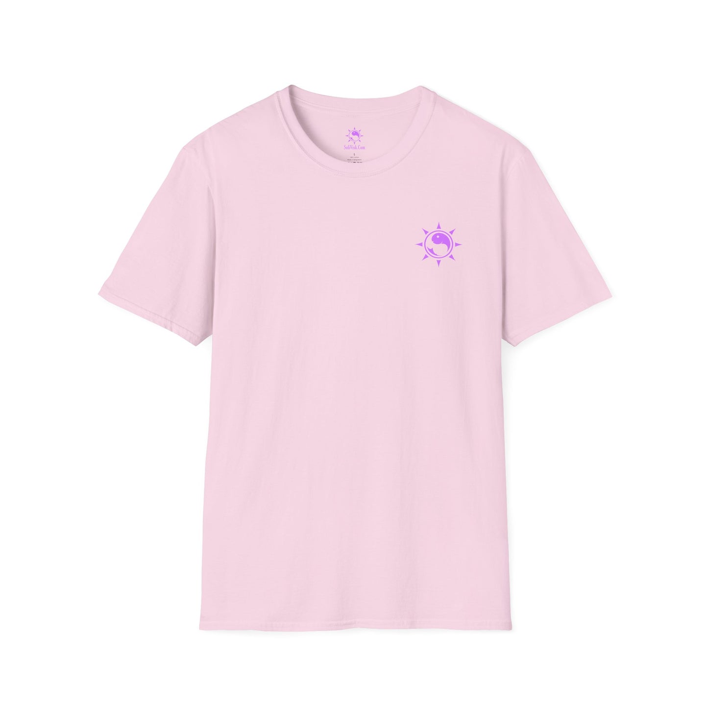 SoliVisk Coastal Collection – Māori Purple Sea Turtle Unisex Graphic Tee Shirt
