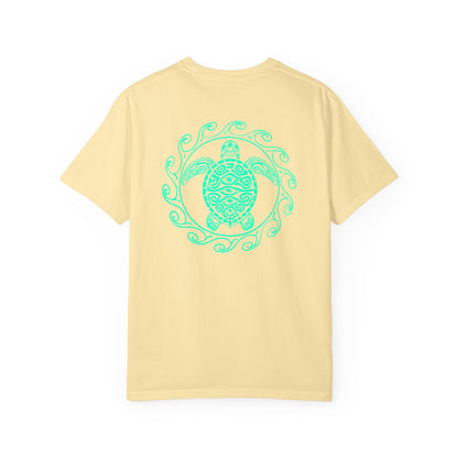 SoliVisk Ocean Soul Tee Māori-Inspired Sea Turtle T-Shirt for Ocean Souls and Nature Seekers