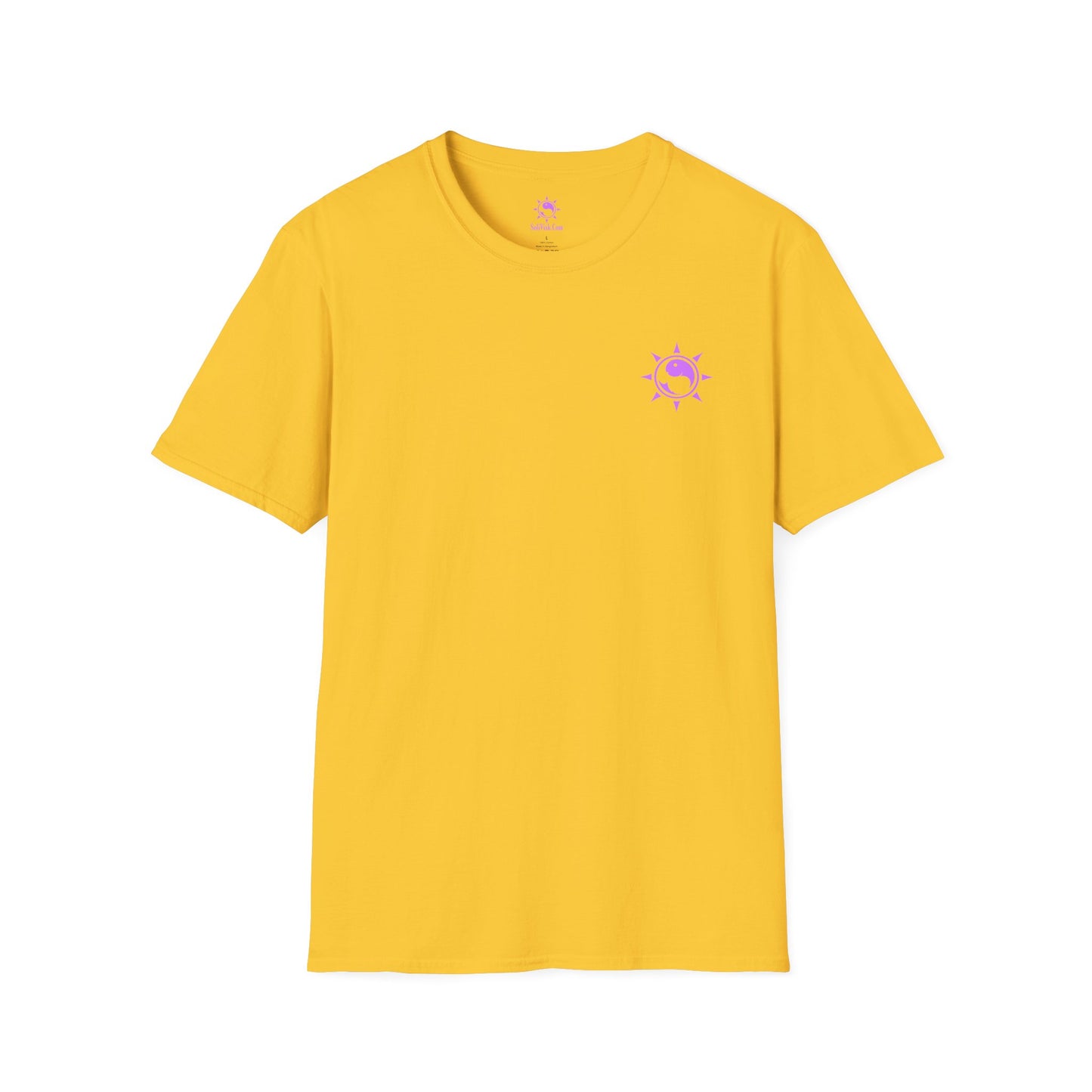SoliVisk Coastal Collection – Māori Purple Sea Turtle Unisex Graphic Tee Shirt