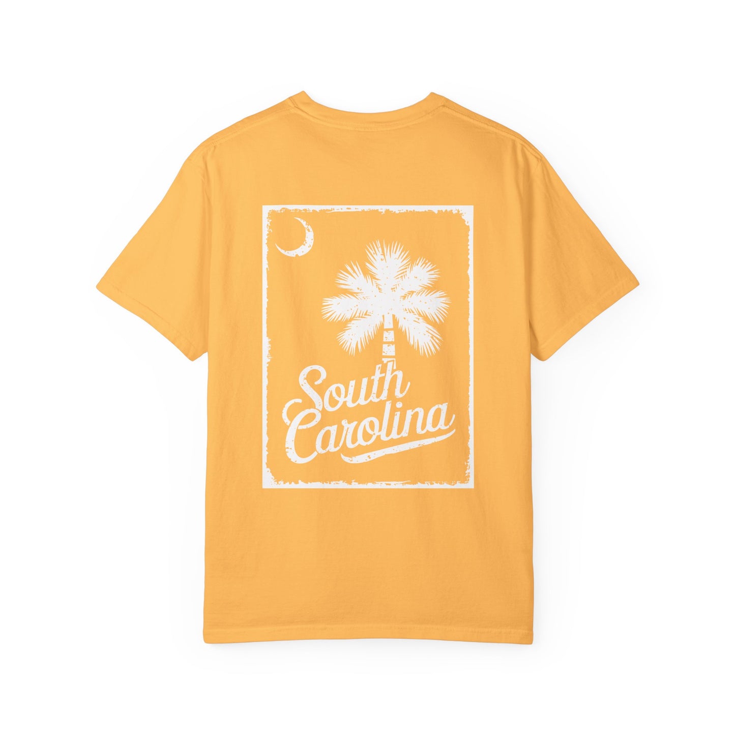 SoliVisk No Matter If You Were Born Here or Just Bought the T-Shirt  You’ll Look the Part in This South Carolina Palmetto Moon Tee