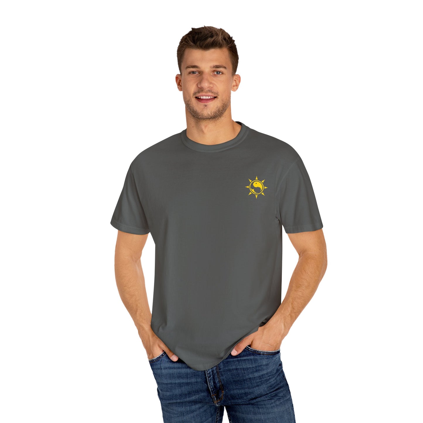 SoliVisk Unsupervised and Thriving on Bad Decisions Old School Smiley Face Design - Retro Skater Style Funny Unisex T-shirt