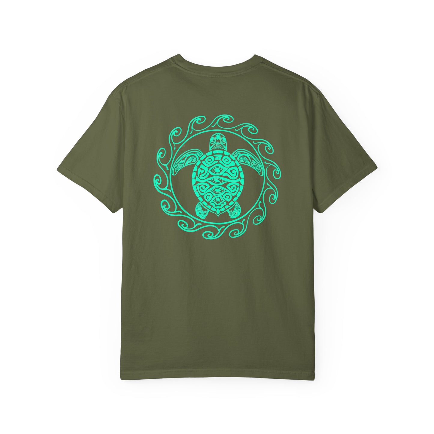 SoliVisk Ocean Soul Tee Māori-Inspired Sea Turtle T-Shirt for Ocean Souls and Nature Seekers
