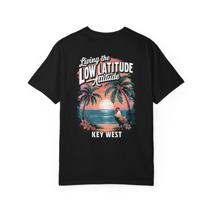SoliVisk Living the Low Latitude Attitude T-Shirt – Like a Vacation, but Cheaper and With Sleeves