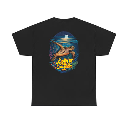 Lights Out for Sea Turtles Unisex T-Shirt– Solivisk Coastal Collection
