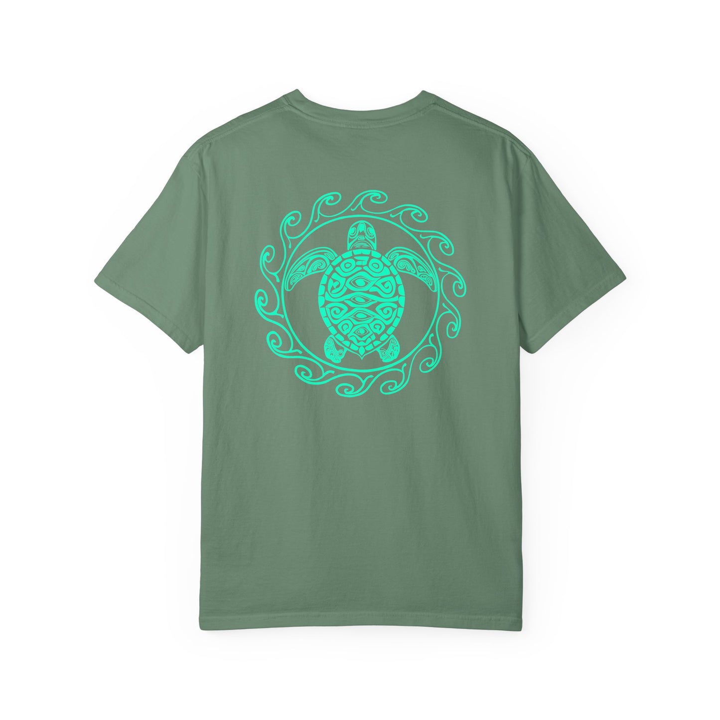 SoliVisk Ocean Soul Tee Māori-Inspired Sea Turtle T-Shirt for Ocean Souls and Nature Seekers