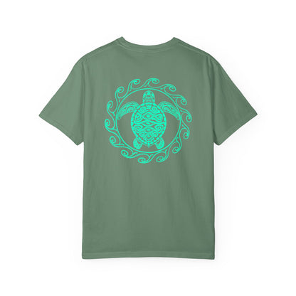 SoliVisk Ocean Soul Tee Māori-Inspired Sea Turtle T-Shirt for Ocean Souls and Nature Seekers