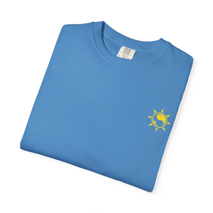 SoliVisk Unsupervised and Thriving on Bad Decisions Old School Smiley Face Design - Retro Skater Style Funny Unisex T-shirt
