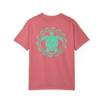 SoliVisk Ocean Soul Tee Māori-Inspired Sea Turtle T-Shirt for Ocean Souls and Nature Seekers