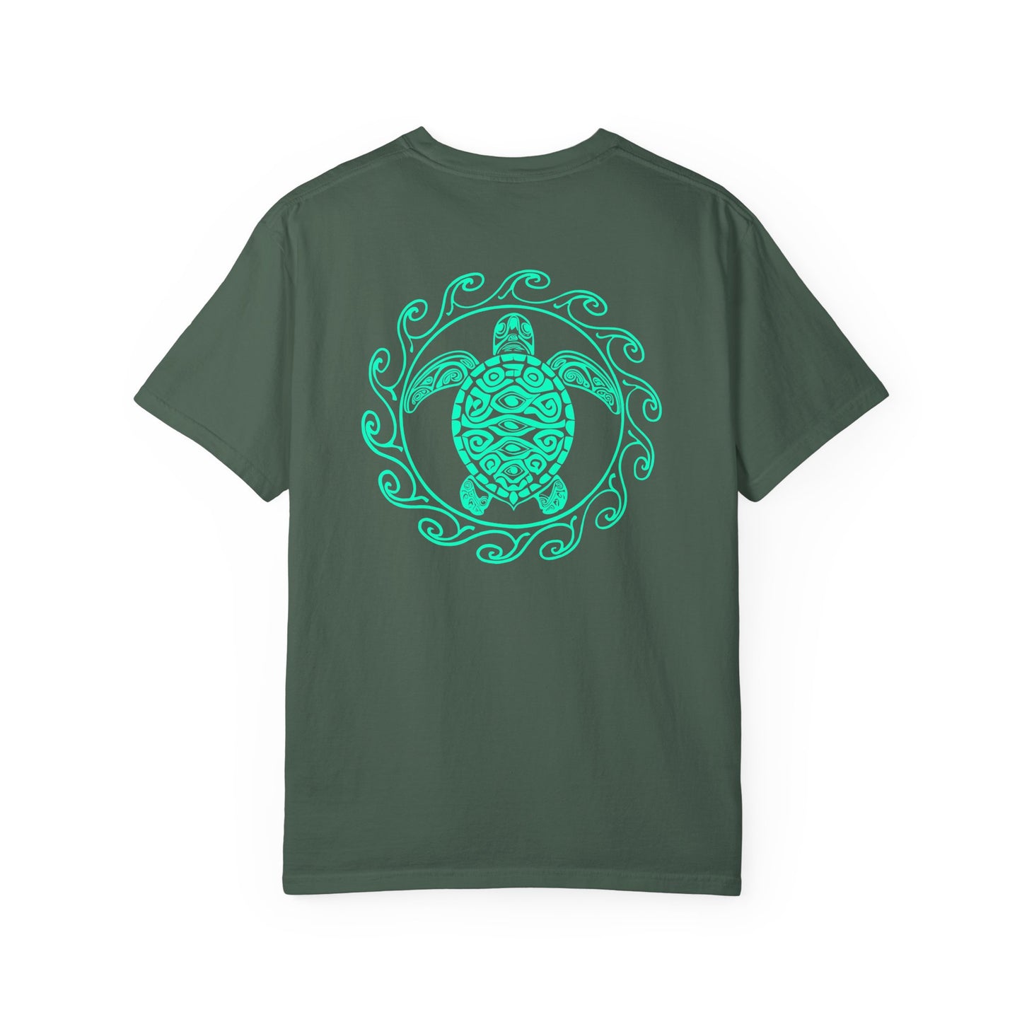 SoliVisk Ocean Soul Tee Māori-Inspired Sea Turtle T-Shirt for Ocean Souls and Nature Seekers