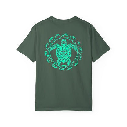 SoliVisk Ocean Soul Tee Māori-Inspired Sea Turtle T-Shirt for Ocean Souls and Nature Seekers