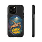 SoliVisk Coastal Collection “Lights Out for Sea Turtles” Black iPhone 12 - 15 Cases Matte Finish