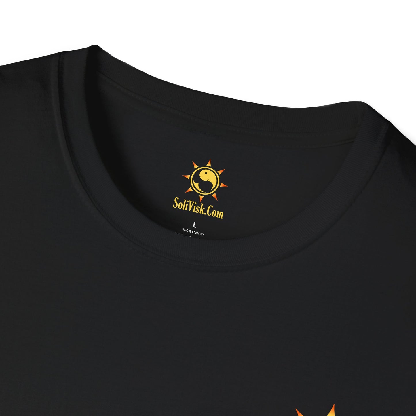 SoliVisk Coastal Collection – Māori Sun Burst Yellow Sea Turtle Unisex Graphic Tee Shirt