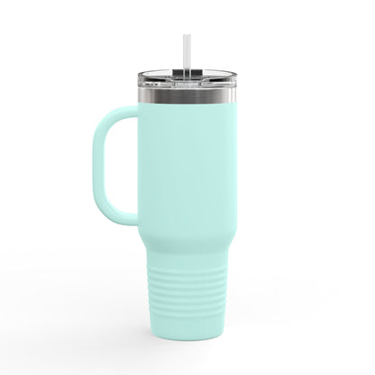 SoliVisk Coastal Collection Lights Out for Sea Turtles 40oz Insulated Travel Mug