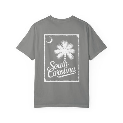 SoliVisk No Matter If You Were Born Here or Just Bought the T-Shirt  You’ll Look the Part in This South Carolina Palmetto Moon Tee