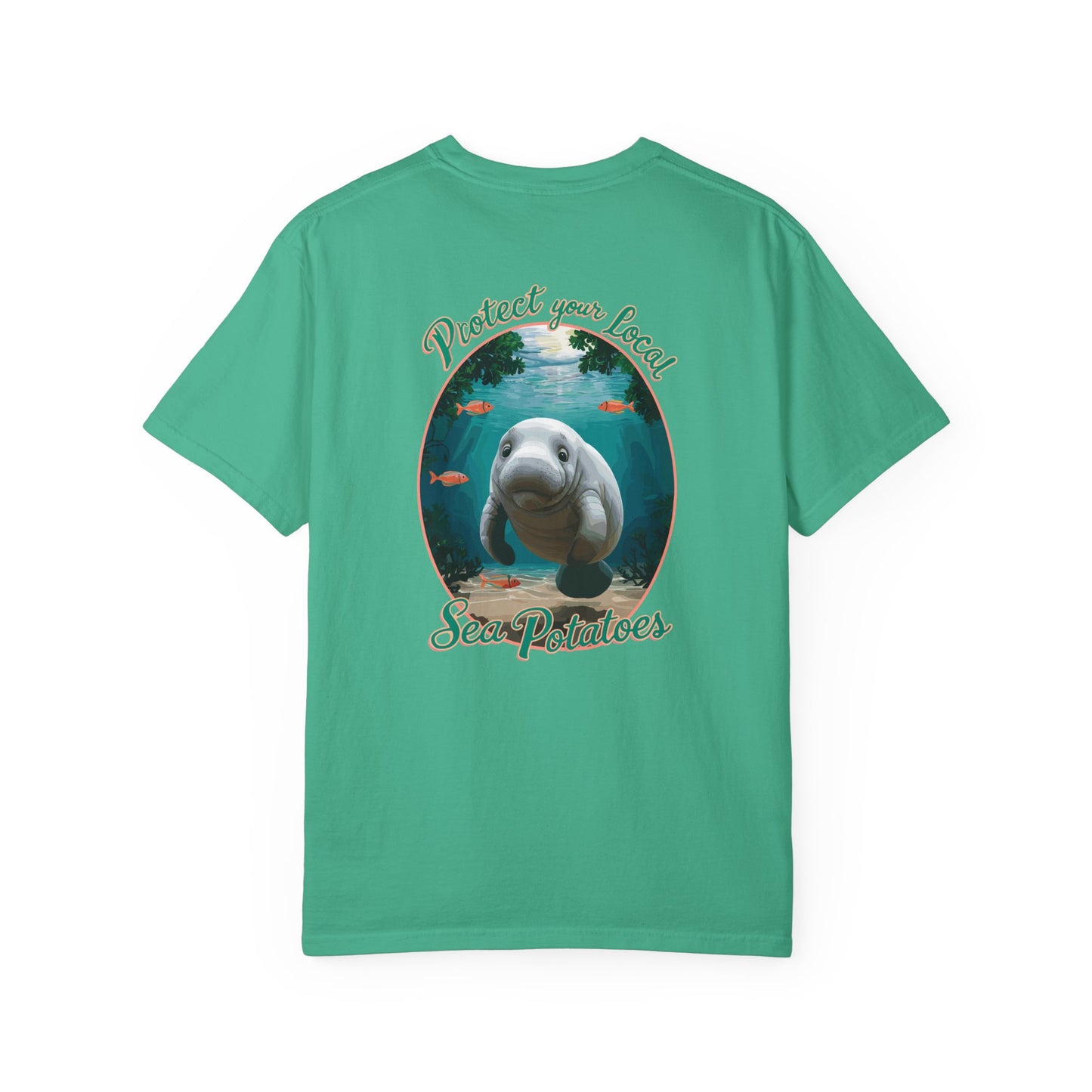 Protect Manatees and Support Conservation with the SoliVisk “Sea Potatoes” Unisex T-Shirt