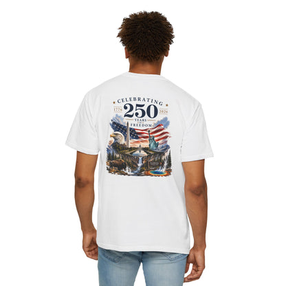 America 250 Shirt 1776–2026 Patriotic Comfort Colors T-Shirt for Independence Day