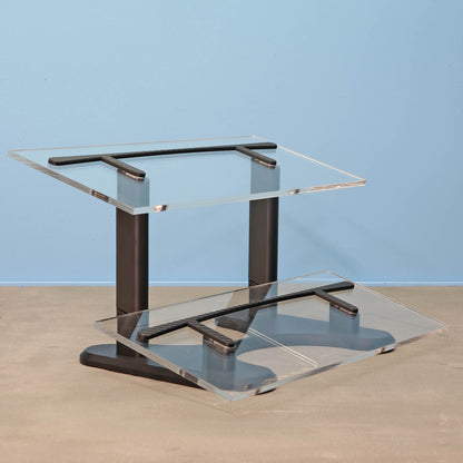 1:18 Diecast Model Car Display Stand, 2 Tier Acrylic Collector Shelf