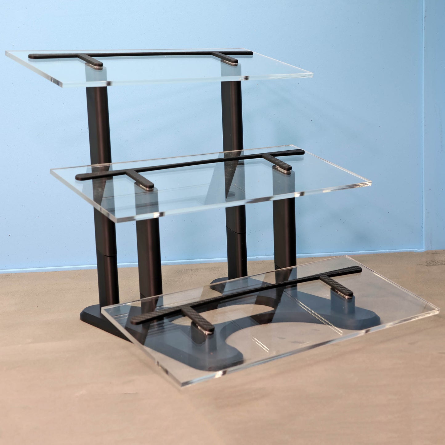 1:18 Scale Acrylic Display Stand for Model Cars, 3 Tier Collector Shelf