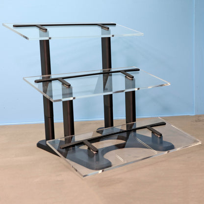 1:18 Scale Acrylic Display Stand for Model Cars, 3 Tier Collector Shelf