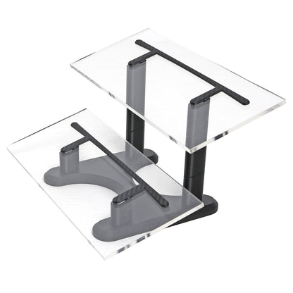 1/24 Scale 2 Tier Acrylic Model Car Display Stand for Diecast and Plastic Models