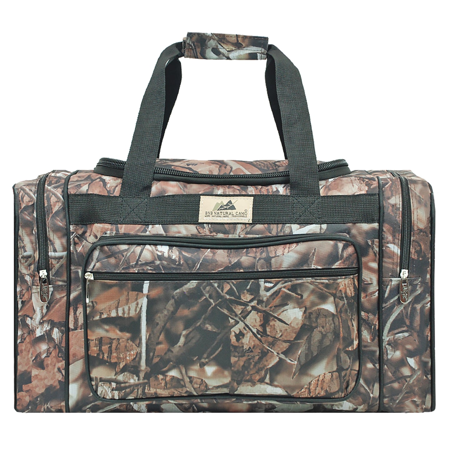 Men’s & Women’s Camo or Grey Travel Duffle Bag 20" Carryall with Shoulder Strap