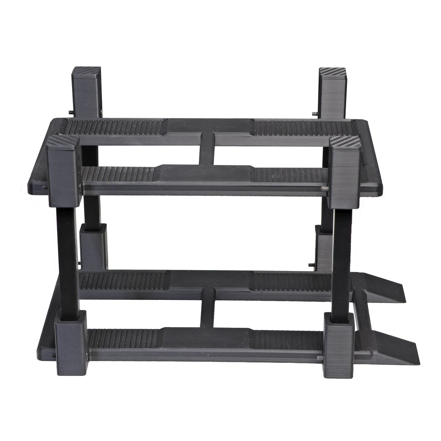 1/18 Scale Modular 4 Post Model Car Display Stand with Carbon Fiber Accents