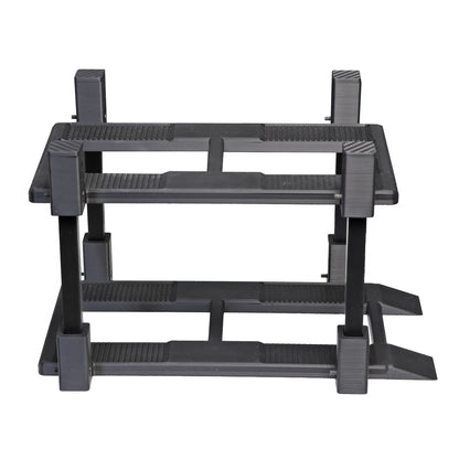 1/18 Scale Modular 4 Post Model Car Display Stand with Carbon Fiber Accents