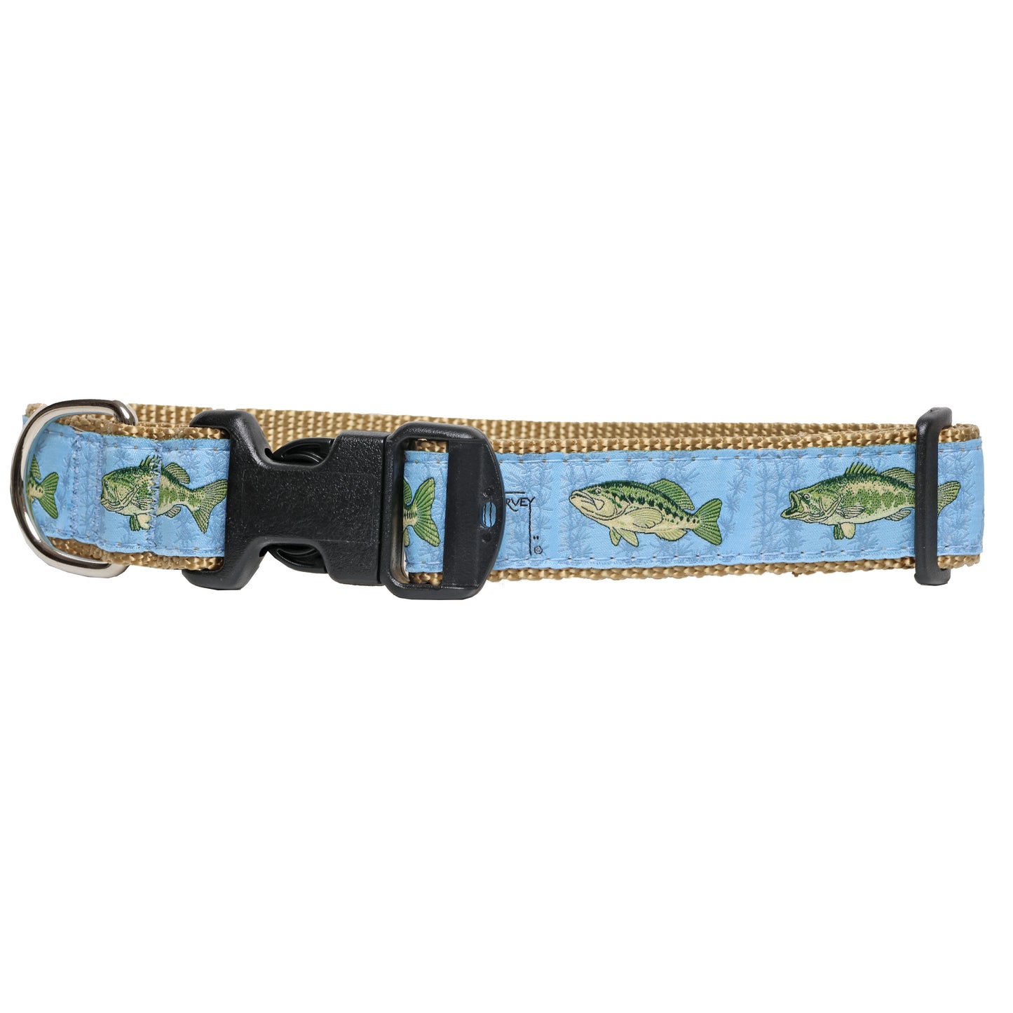 Guy Harvey Freshwater Largemouth Bass Dog Collar