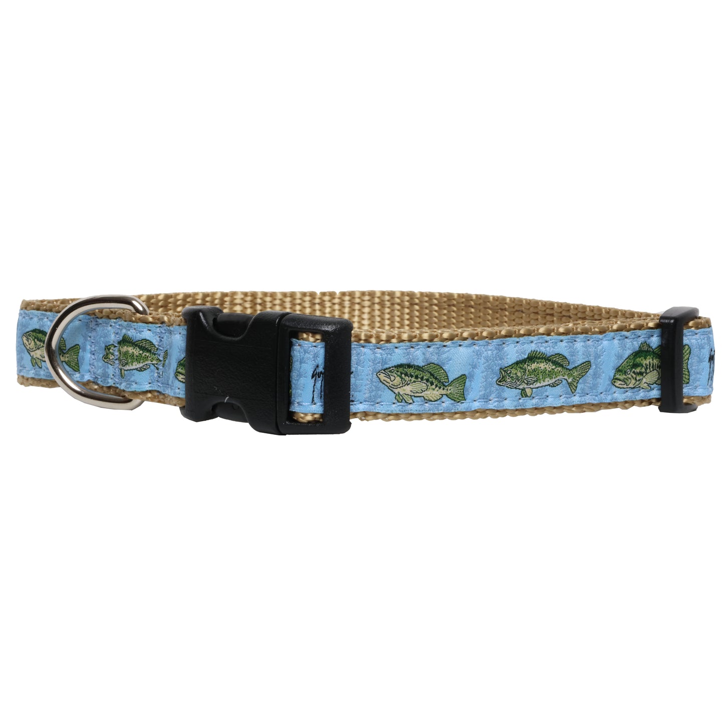Guy Harvey Freshwater Largemouth Bass Dog Collar