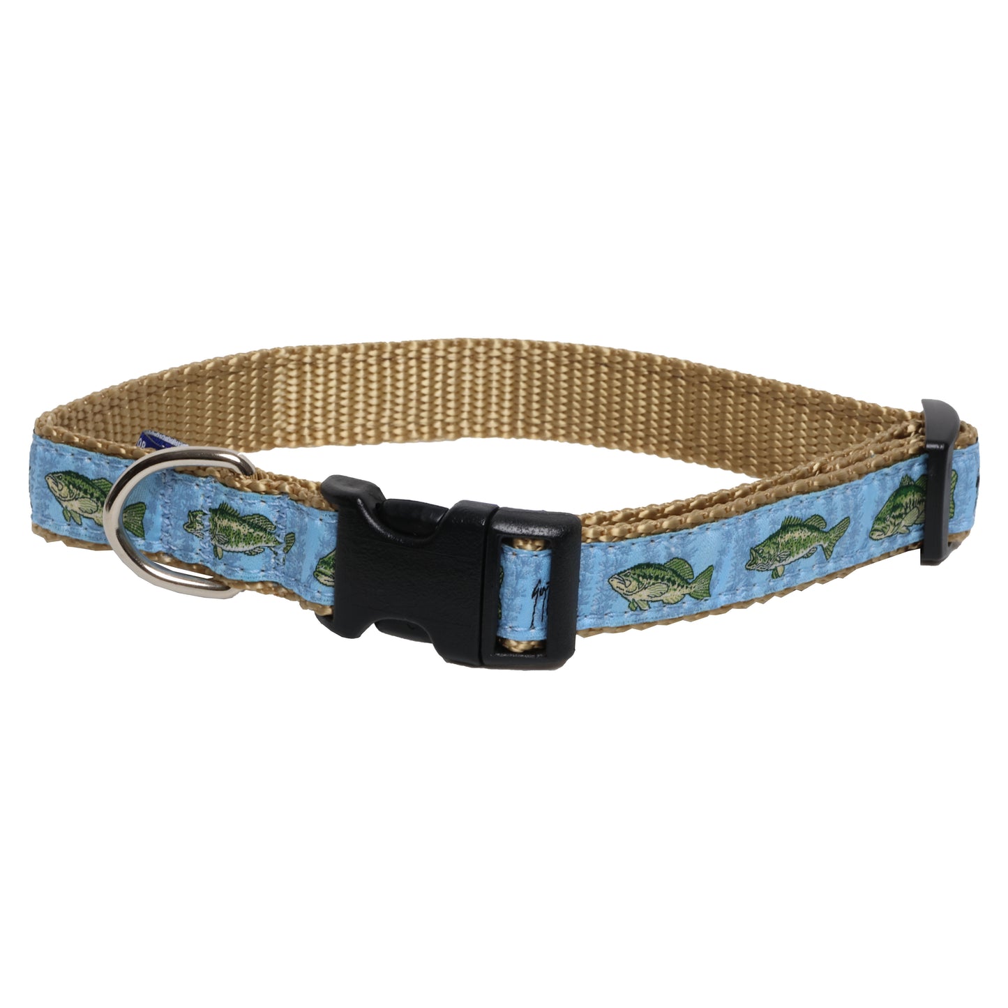 Guy Harvey Freshwater Largemouth Bass Dog Collar