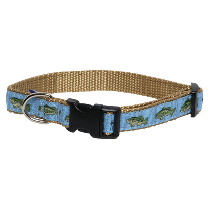 Guy Harvey Freshwater Largemouth Bass Dog Collar