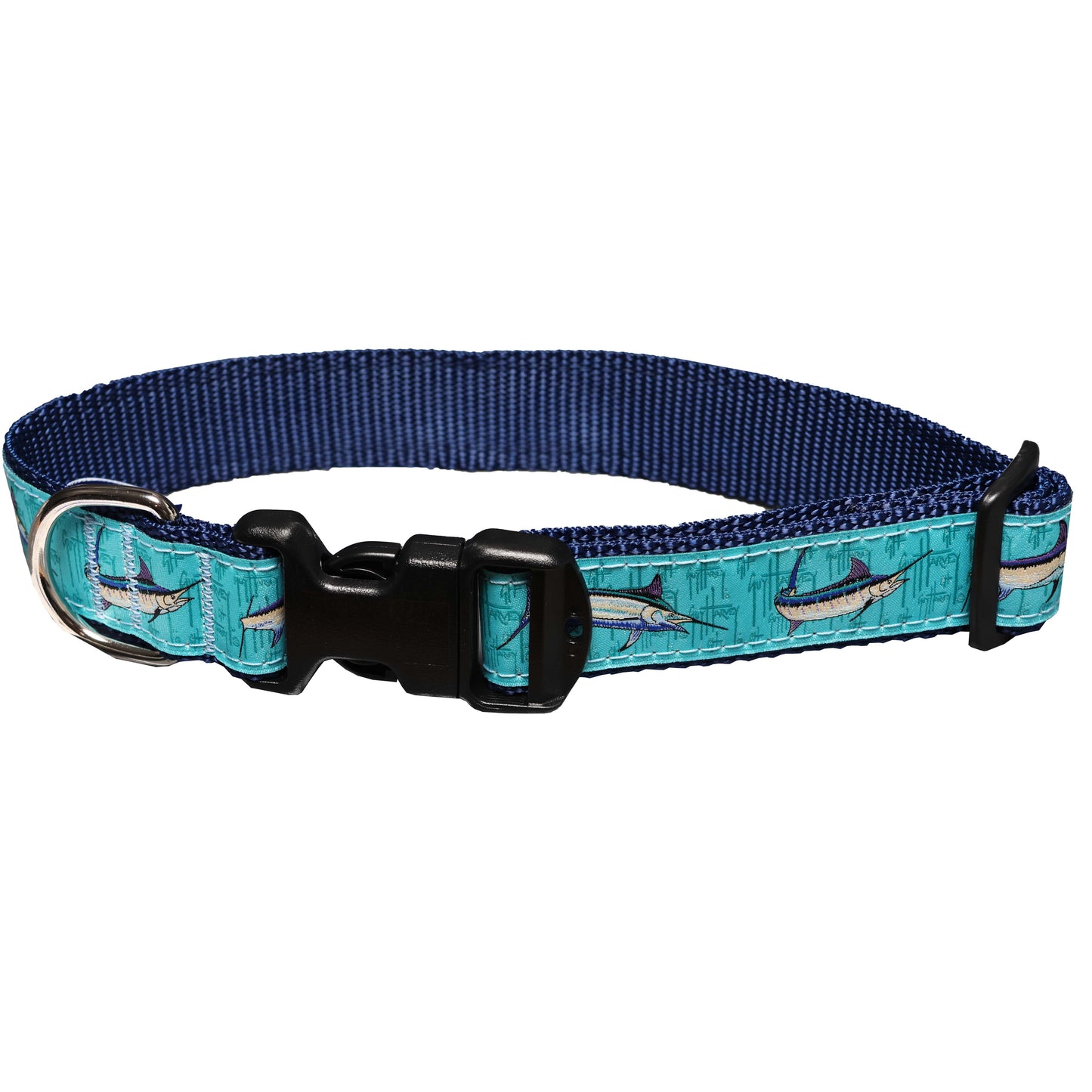 Guy Harvey Billfish Collage Dog Collar
