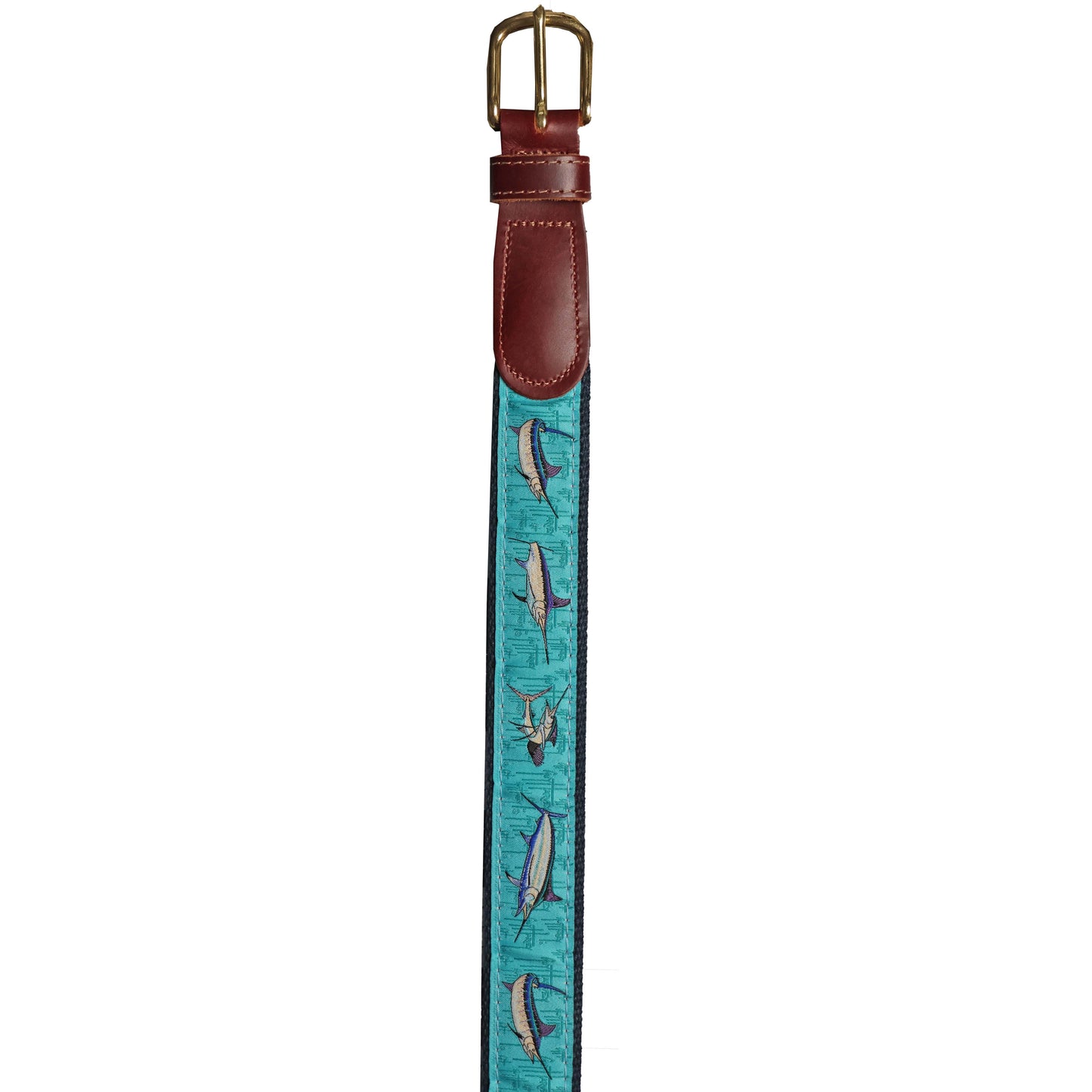 Guy Harvey Billfish Collage Men's Belt