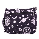 SoliVisk Sun Moon and Stars Crossbody Shoulder Bag