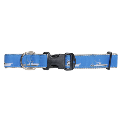 SoliVisk Sportfishing Boat Dog Collar Adjustable Nylon with ABS Quick Release Buckle