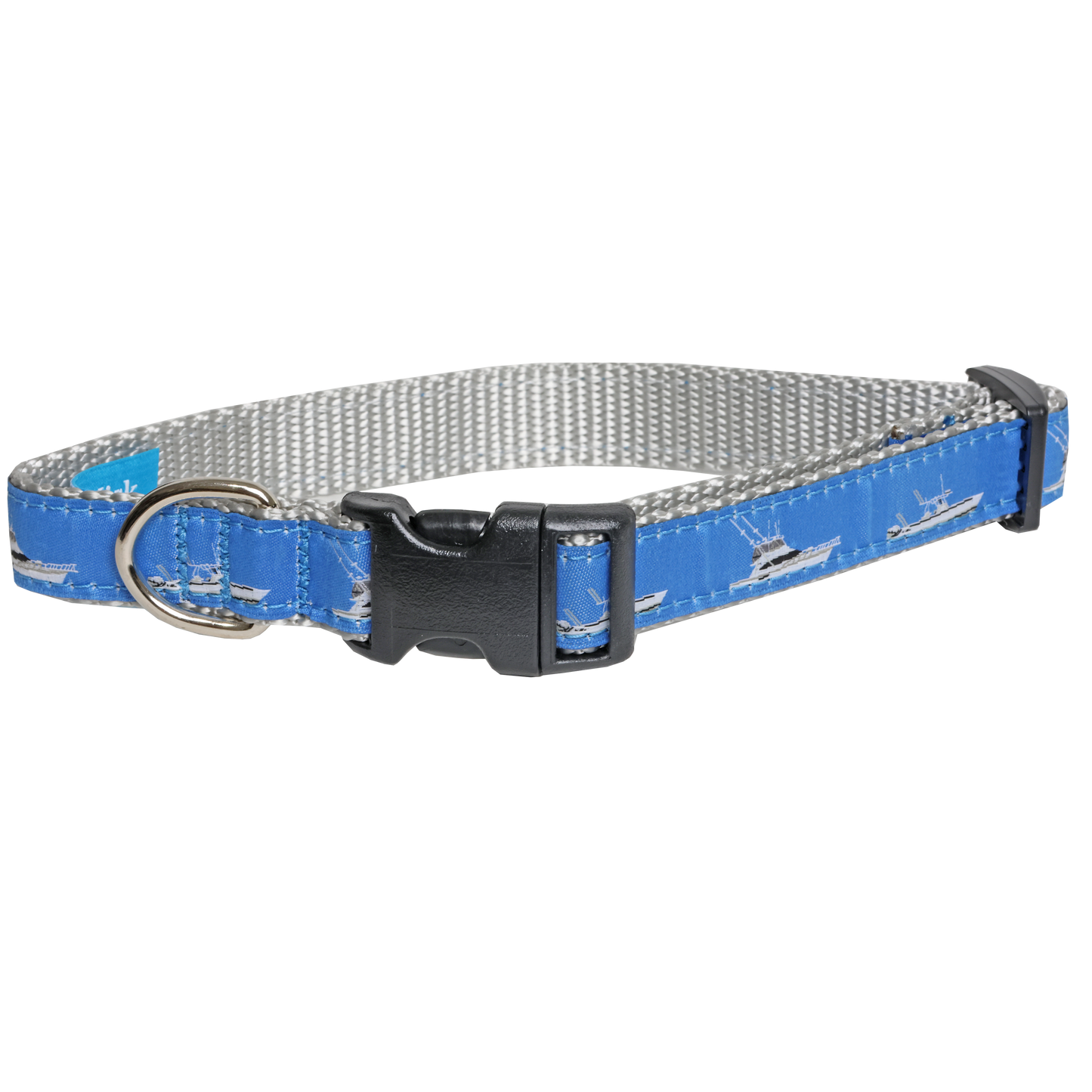 SoliVisk Sportfishing Boat Dog Collar Adjustable Nylon with ABS Quick Release Buckle