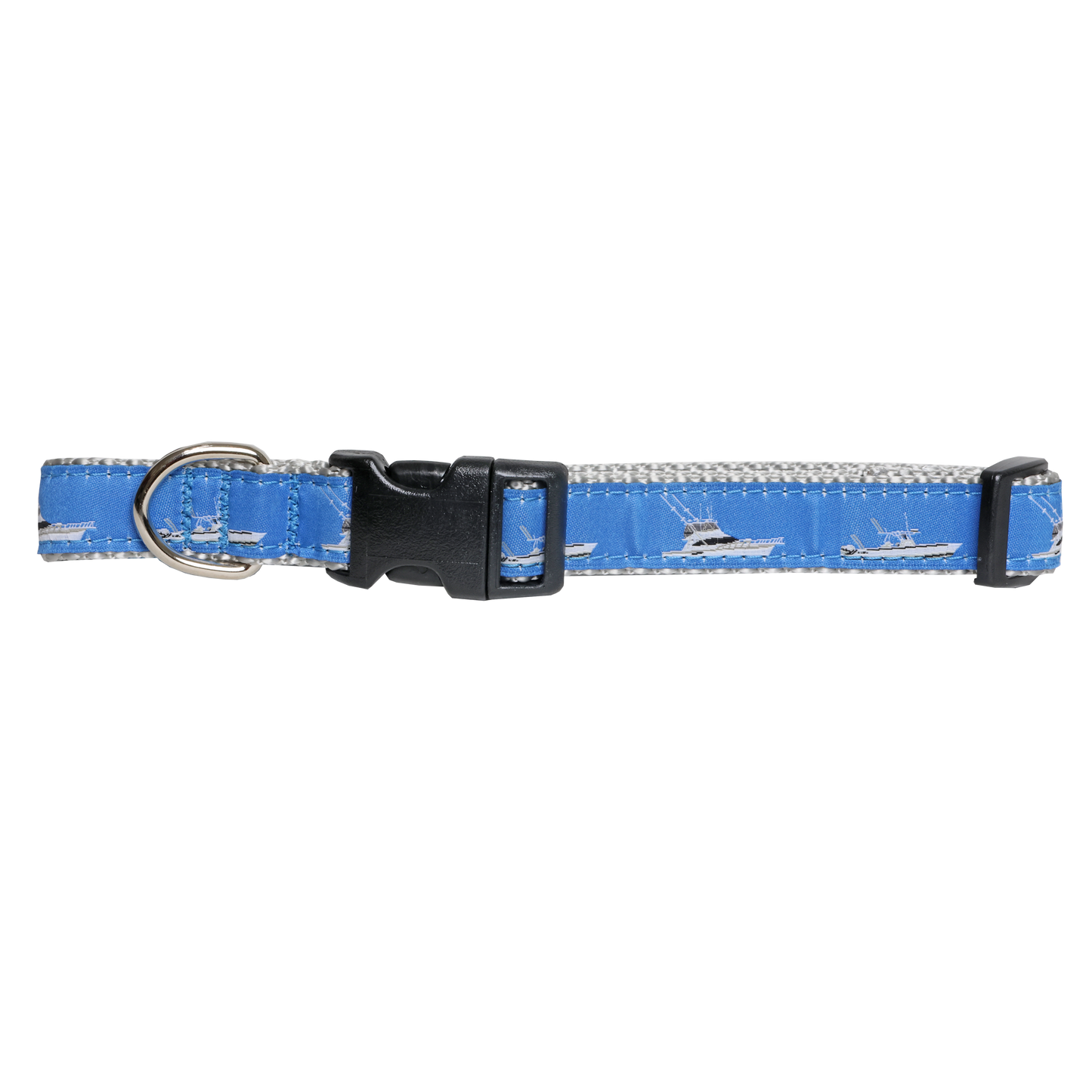 SoliVisk Sportfishing Boat Dog Collar Adjustable Nylon with ABS Quick Release Buckle