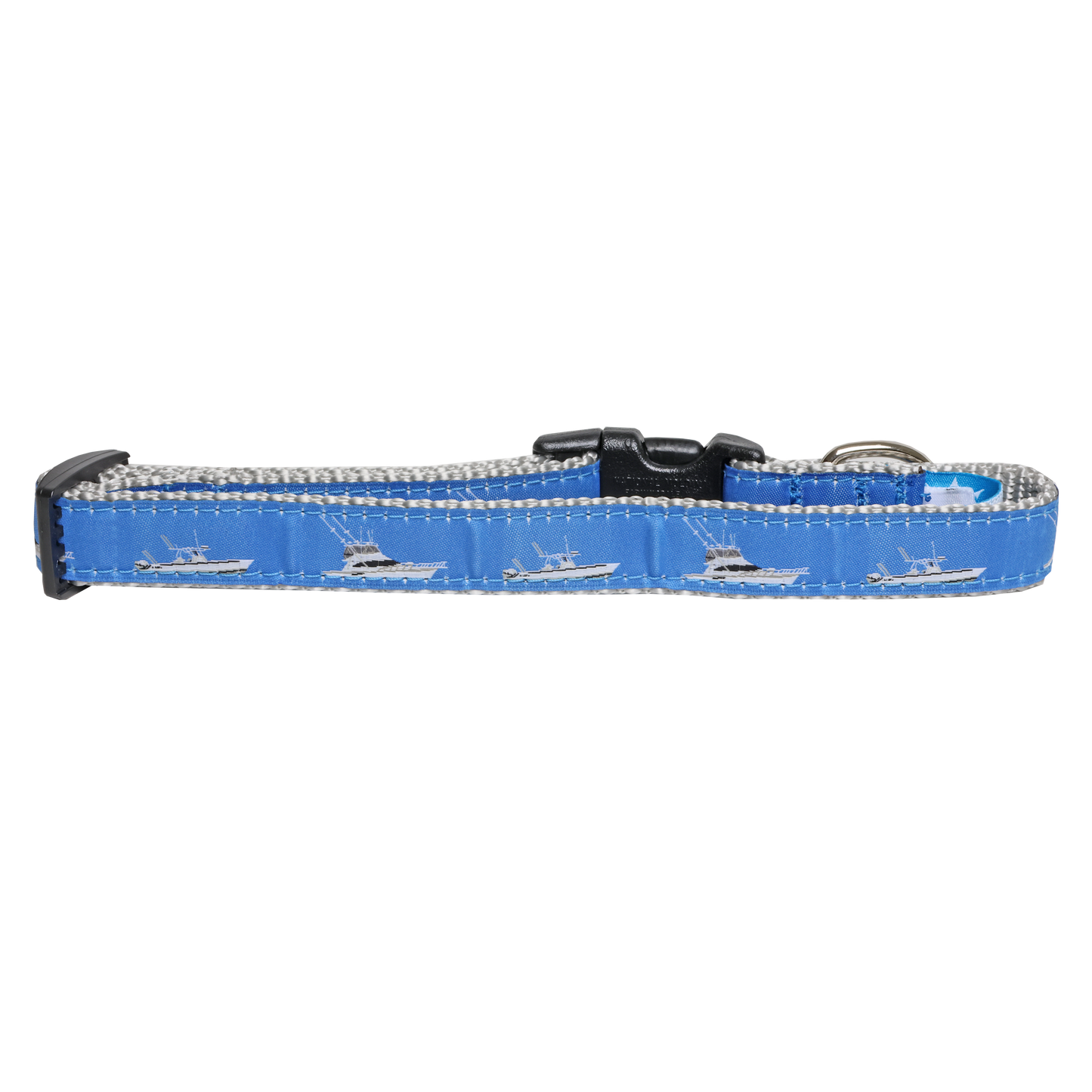 SoliVisk Sportfishing Boat Dog Collar Adjustable Nylon with ABS Quick Release Buckle