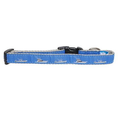 SoliVisk Sportfishing Boat Dog Collar Adjustable Nylon with ABS Quick Release Buckle