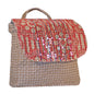 Eco-Friendly Jute Boho Backpack Purse – Convertible Daypack & Messenger Bag