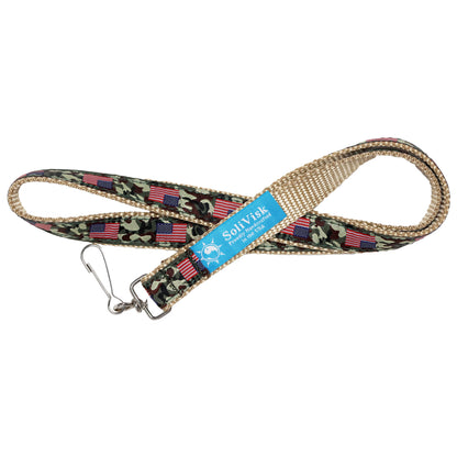SoliVisk USA Made Lanyard ID Badge Holder Camo, Palmetto, Nautical, Sailboats