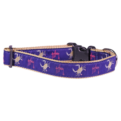Guy Harvey Blue Crab Dog Collar