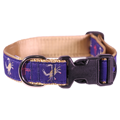 Guy Harvey Blue Crab Dog Collar