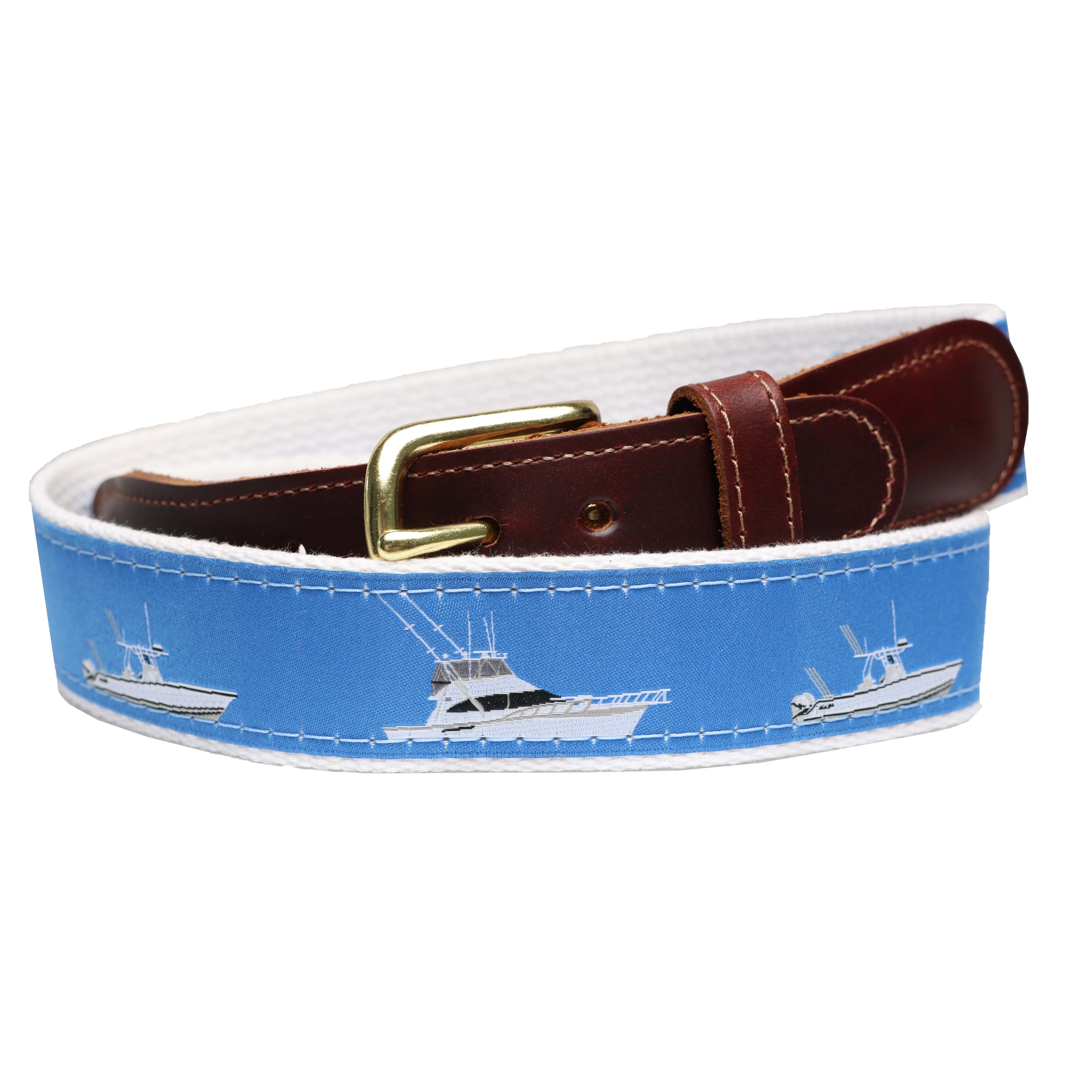 Solivisk Men's Saltwater Sport Fishing Boat Nautical Leather Tab